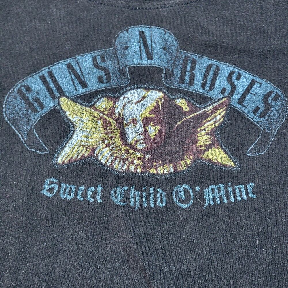 Guns N' Roses SS Black Toddler Tee "Sweet Child O' Mine" - Size 2T
